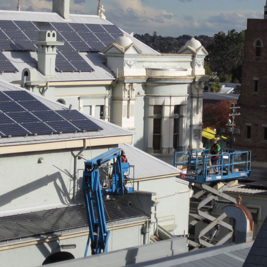 Solar at Leichhardt Town Hall